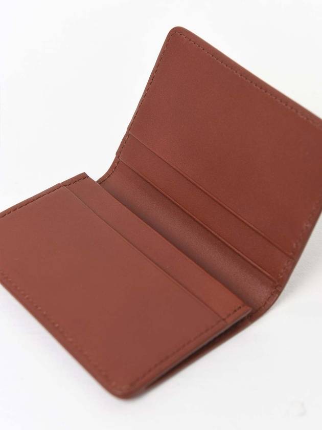 Stefan Horizon Logo Card Wallet Nut Brown - A.P.C. - BALAAN 5