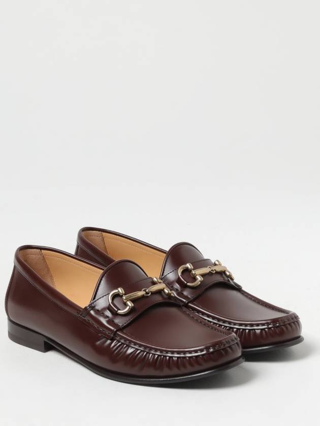 Horsebit Leather Loafers Brown - BRUNELLO CUCINELLI - BALAAN 3