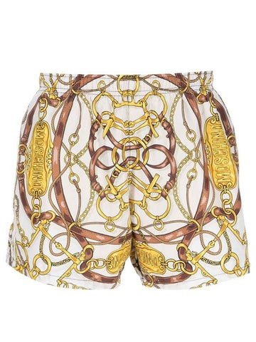 Men's Teddy Bermuda Shorts - MOSCHINO - BALAAN 1