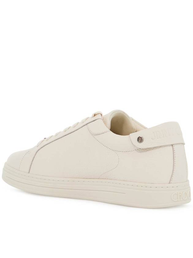 "hammered leather rome sneakers - JIMMY CHOO - BALAAN 3