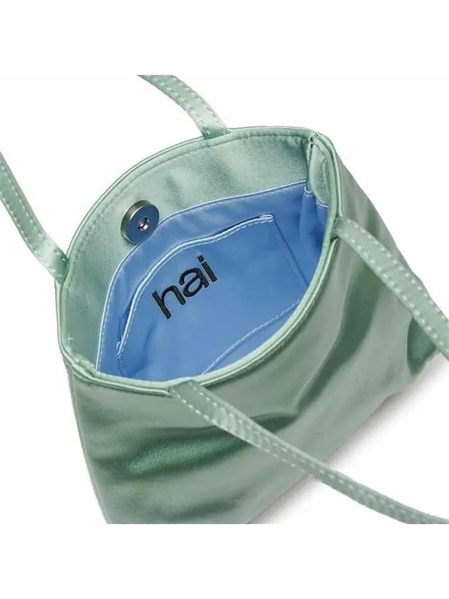 Little Silk Tote Bag Light Green - HAI - BALAAN 3