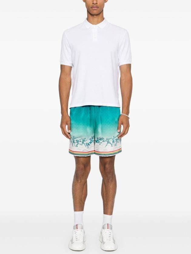 CASABLANCA DRAWSTRING SHORTS - CASABLANCA - BALAAN 2