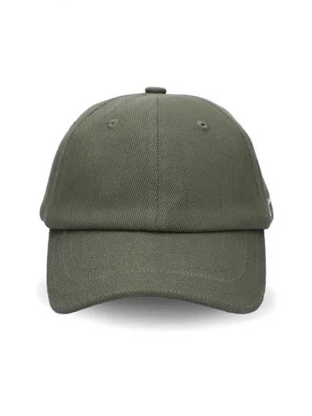 La Casquette Embroidered Logo Ball Cap Khaki - JACQUEMUS - BALAAN 2