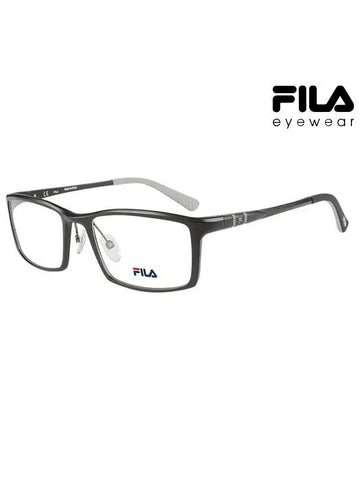 Glasses Frame VFI027 0531 Square Metal Men Women Glasses - FILA - BALAAN 1