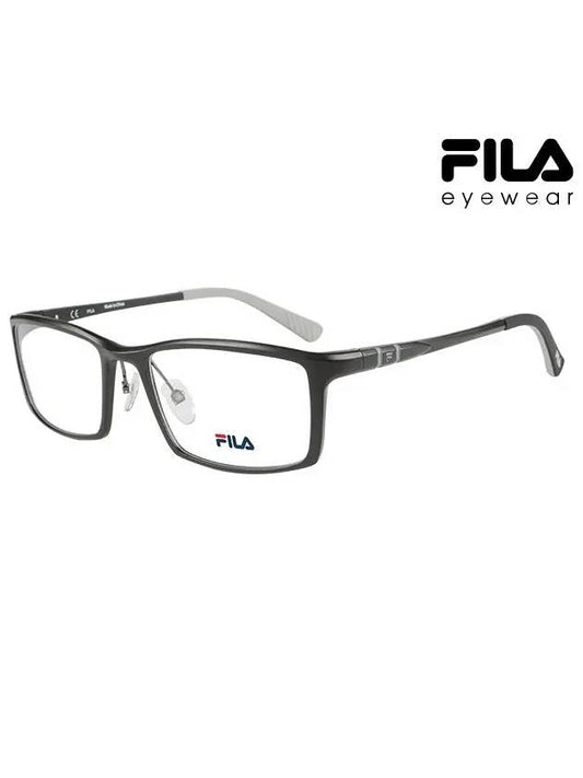 Glasses Frame VFI027 0531 Square Metal Men Women Glasses - FILA - BALAAN 2