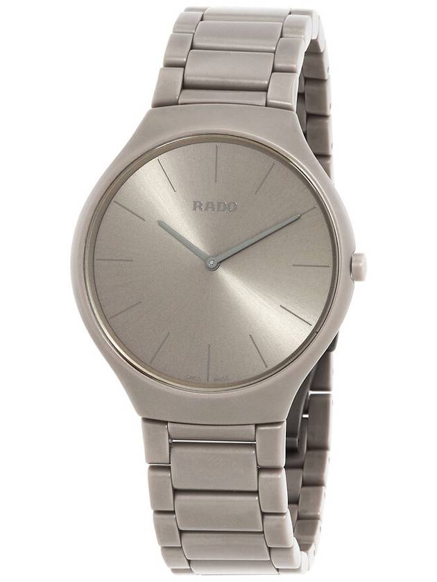 Rado True Thinline Quartz Grey Dial Men's Watch R27098682 - RADO - BALAAN 1