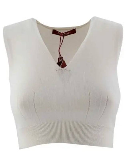 Tunica Knit Sleeveless White - MAX MARA - BALAAN 2