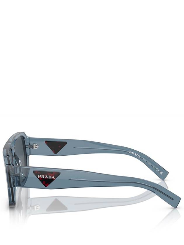 Sunglasses PR 22YS 19O70B TRANSPARENT GRAY - PRADA - BALAAN 4