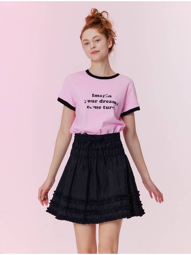 Dreams Cropped Short Sleeve T-Shirt Pink - OPENING SUNSHINE - BALAAN 4