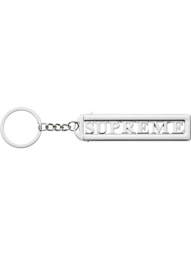 Slide Keychain Silver - SUPREME - BALAAN 1