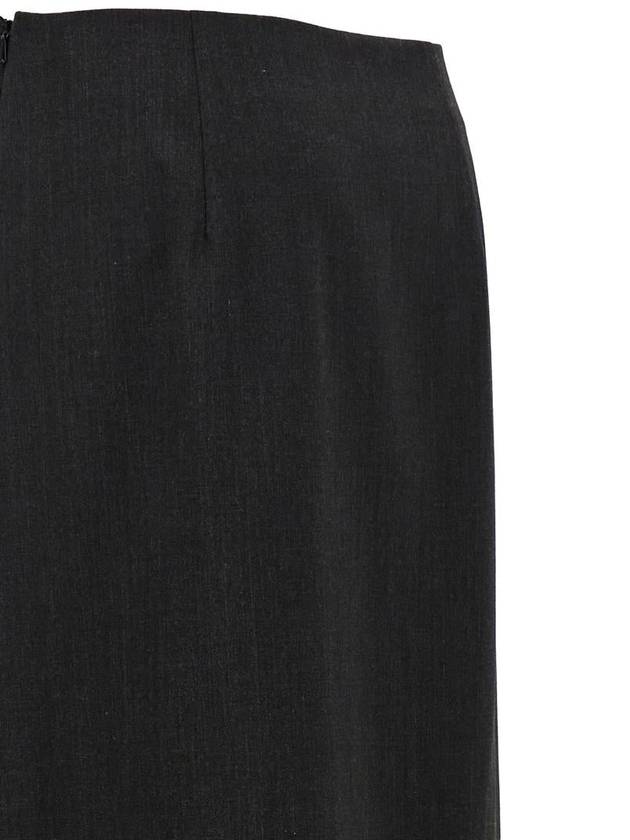 Alberta Ferretti Side Split Skirt - ALBERTA FERRETTI - BALAAN 4