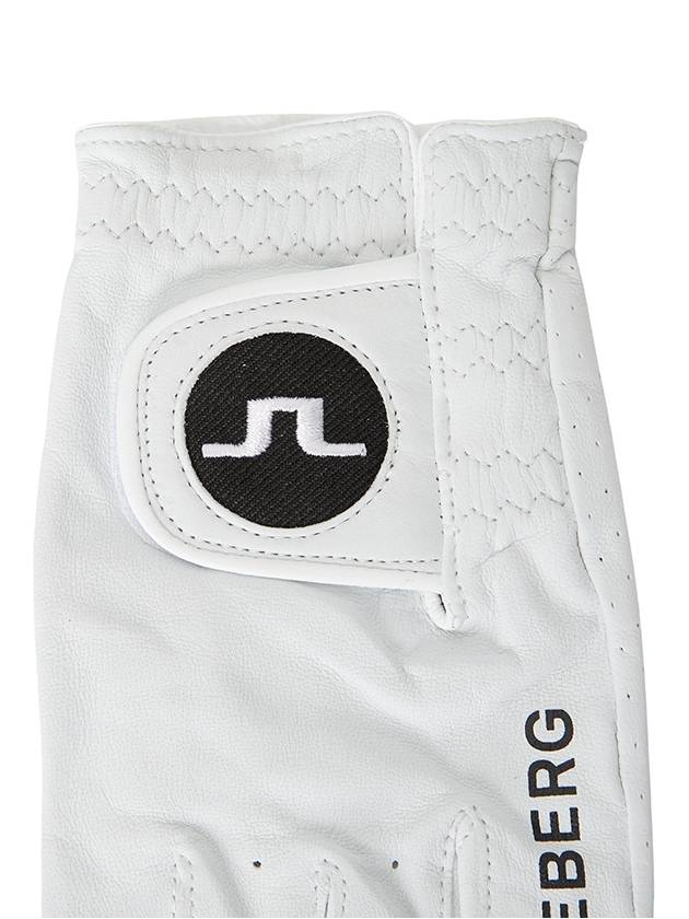 Ron Leather Golf Gloves White - J.LINDEBERG - BALAAN 5