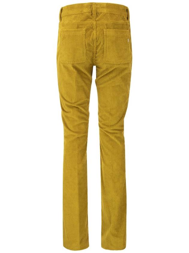 NEWMOLLY - Velvet bootcut trousers - DONDUP - BALAAN 2