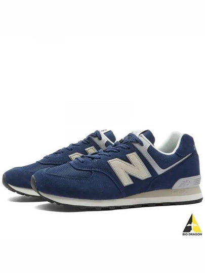 574 Low Top Sneakers Navy - NEW BALANCE - BALAAN 2