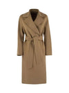 Cles Wool Cashmere Single Coat Camel - MAX MARA - BALAAN 2