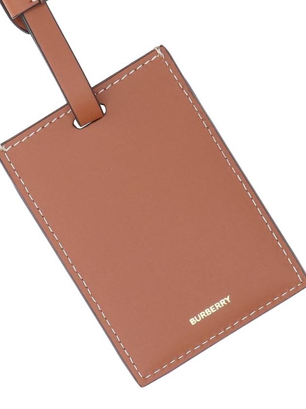 Check Luggage Tag Beige - BURBERRY - BALAAN 4