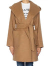 RIALTO hooded belted coat 21016022 000 001 - MAX MARA - BALAAN 7