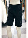 Lens Waffen Bermuda Banding Shorts Black - CP COMPANY - BALAAN 1