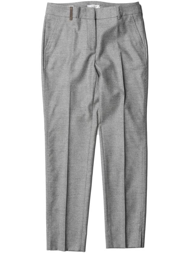 Wool silk gray pants P04718 - PESERICO - BALAAN 1