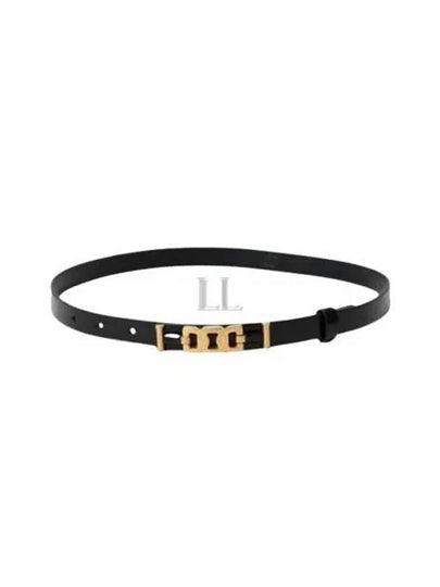 Logo Buckle Leather Belt Black - TOD'S - BALAAN 2