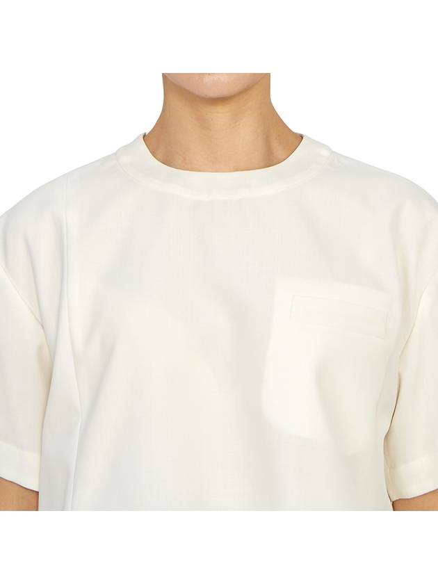 2407035 151 Women s short sleeve blouse - SACAI - BALAAN 7