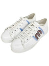 Logo Low Top Sneakers White - MIU MIU - BALAAN 3