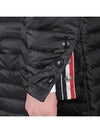 Men's 4 Bar Hooded Padding Black - THOM BROWNE - BALAAN 9