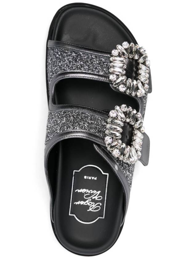 Roger Vivier Sandals Grey - ROGER VIVIER - BALAAN 4