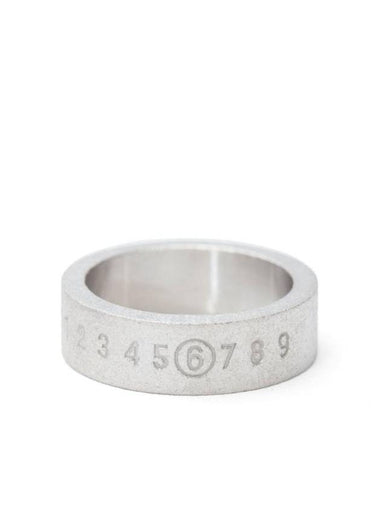 Numeric Signature Number Motif Ring Silver - MAISON MARGIELA - BALAAN 1