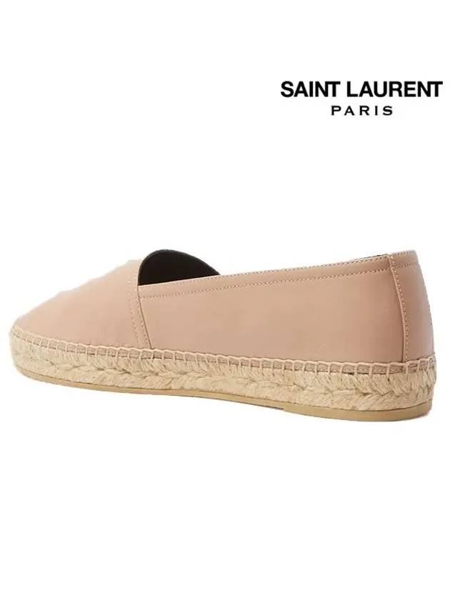 Cassandre Leather Espadu Pink - SAINT LAURENT - BALAAN 5