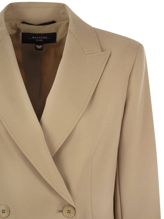 NERVOSO - Tailored Wool Canvas Blazer - WEEKEND MAX MARA - BALAAN 4