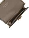 Gancini Calfskin Card Wallet Cumin - SALVATORE FERRAGAMO - BALAAN 5