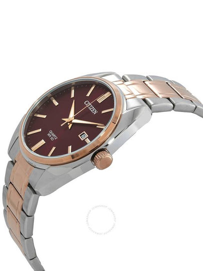 Citizen Quartz Wine Red Dial Two-Tone Men's Watch BI5104-57X - CITIZEN - BALAAN 2