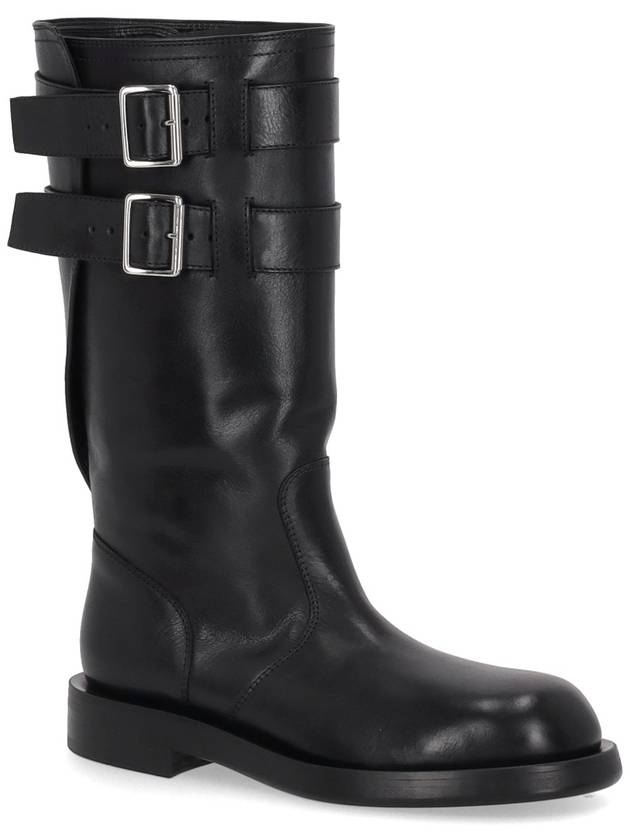 Milan soft biker long boots black - ANN DEMEULEMEESTER - BALAAN 3