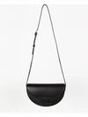 Cuir Triomphe Besace Shoulder Bag Black - CELINE - BALAAN 5