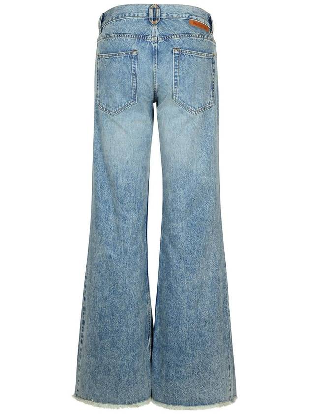 Stella McCartney Light Blue Cotton Jeans - STELLA MCCARTNEY - BALAAN 3