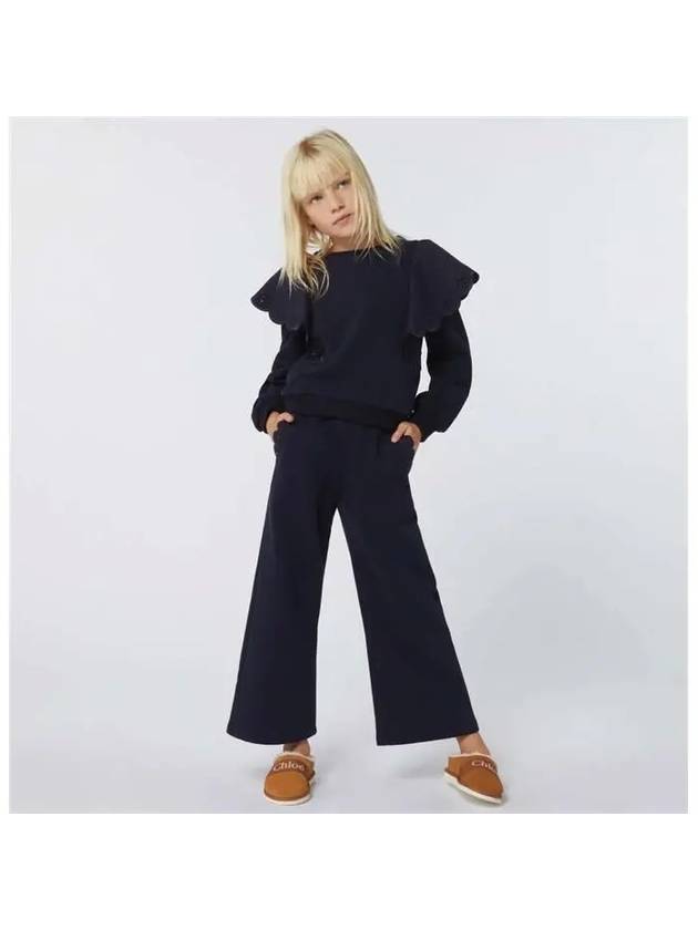 Kids Flare Pants Navy - CHLOE - BALAAN 4