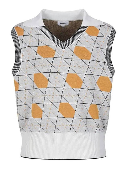 Variant Argyle Collar Vest MK4SV205 - P_LABEL - BALAAN 2