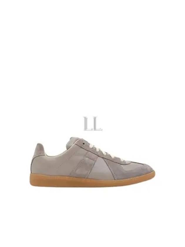 Replica Calfskin Low Top Sneakers Grey - MAISON MARGIELA - BALAAN 2