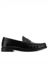 Women's Monogram Le Penny Loafer Black - SAINT LAURENT - BALAAN 2