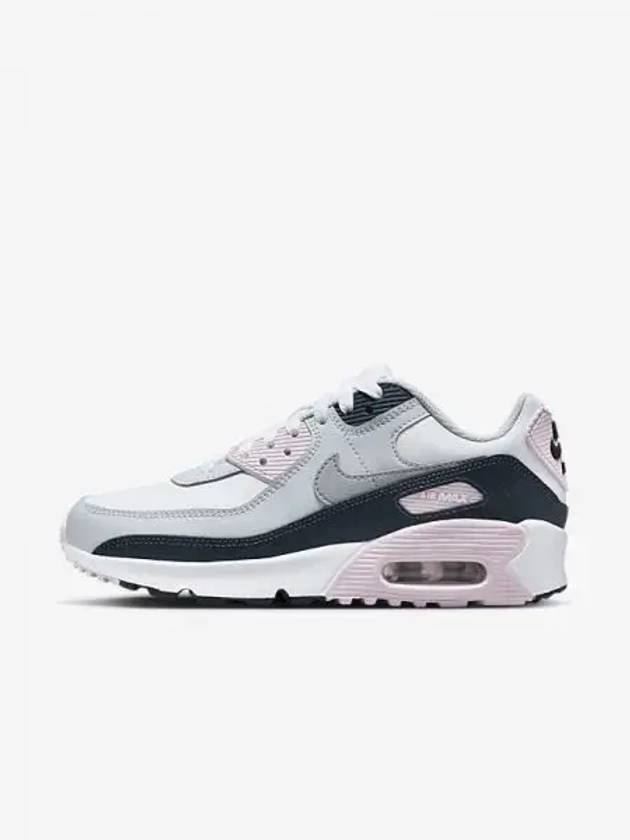 Air Max 90 Junior Sneakers White Pink Foam Armory Navy Wolf Gray HF6358 104 698117 - NIKE - BALAAN 1