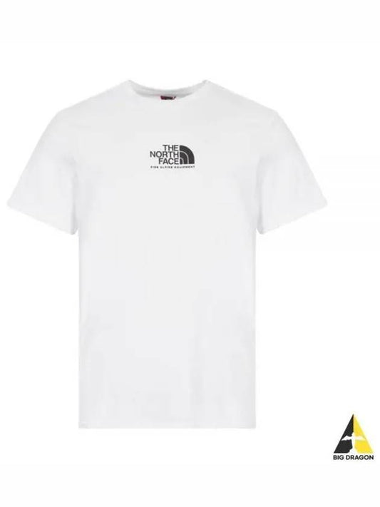 Men's Fine Alpine Equipment Cotton Short Sleeve T-Shirt White - THE NORTH FACE - BALAAN 2