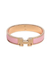 Hermes Clic H Bracelet Rose Gold Rose Fever - HERMES - BALAAN 1