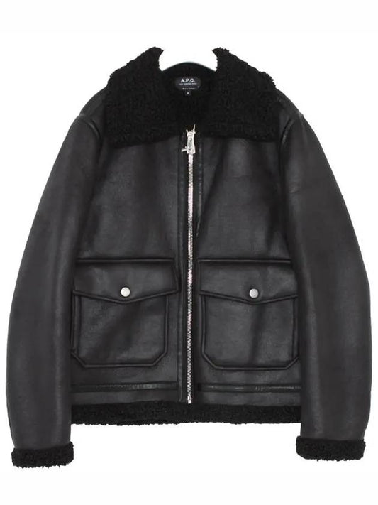 Tommy leather jacket black - A.P.C. - BALAAN 2