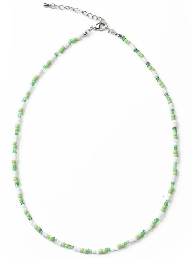 Forest PT Beads Necklace Green - ARCANE FUNK - BALAAN 2