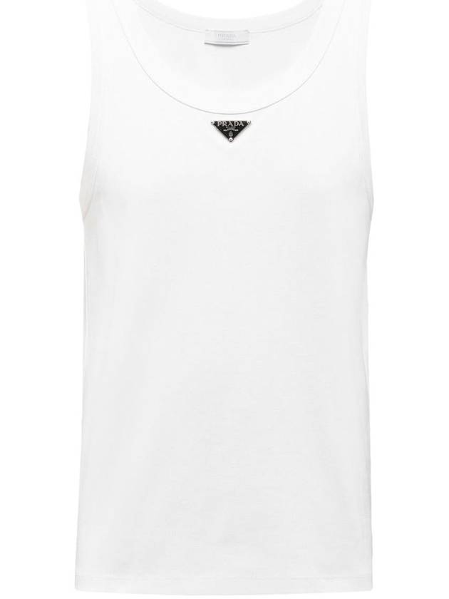 Cotton Sleeveless White - PRADA - BALAAN 2