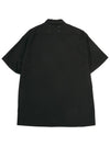 Twill Vacation Short Sleeve Shirt Black - MAISON MARGIELA - BALAAN 3