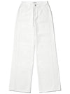 Wide Denim Pants White - LESEIZIEME - BALAAN 8