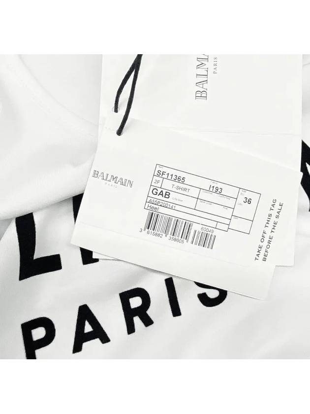 Logo Sleeveless White - BALMAIN - BALAAN 5