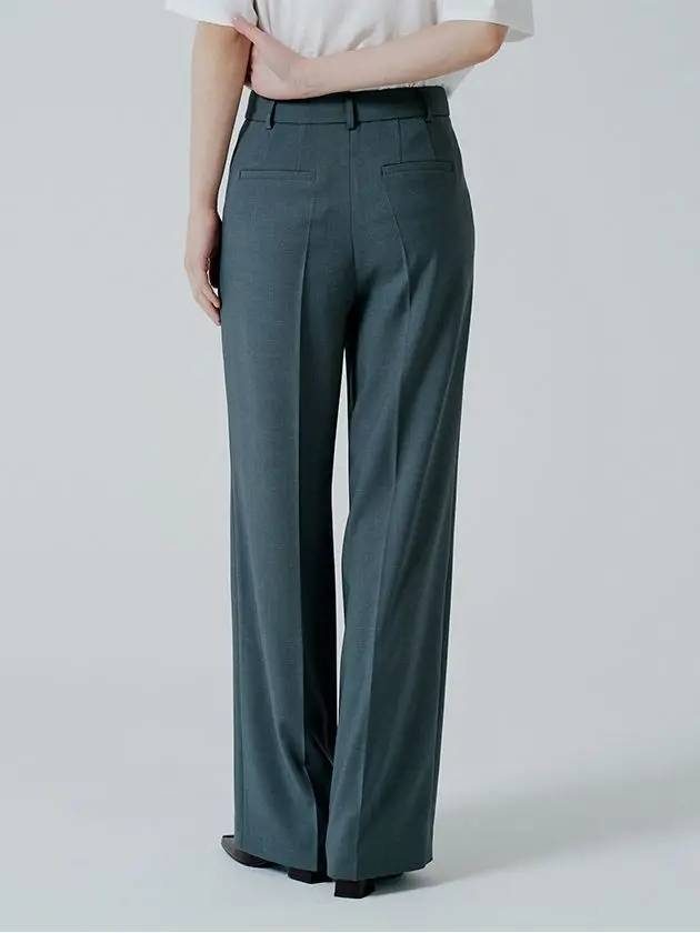 Onetuck semiwide pants gray - PINBLACK - BALAAN 4